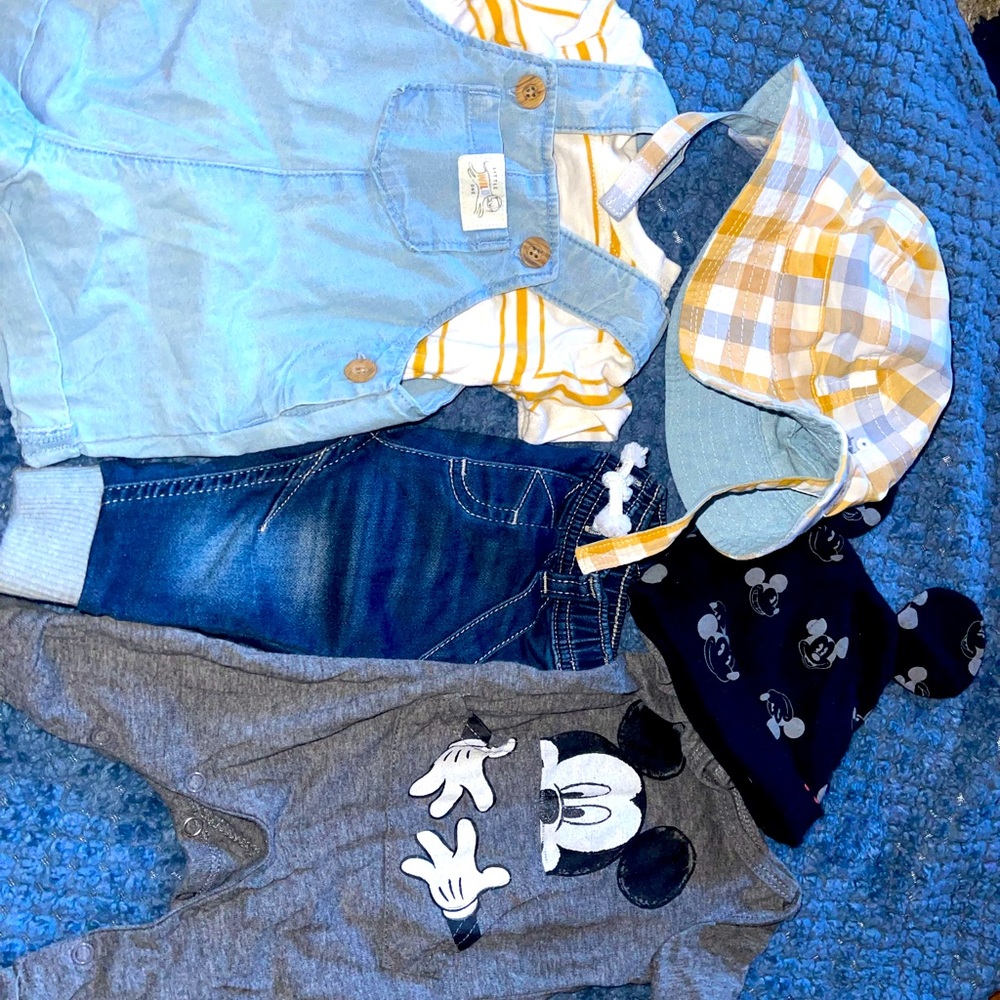 Baby boy newborn bundle